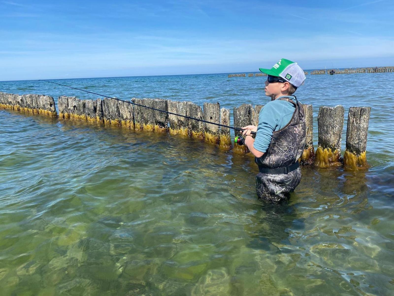 App 8O Grosser Tag Am Meer Mit Wasserblick Dranske Kültér fotó