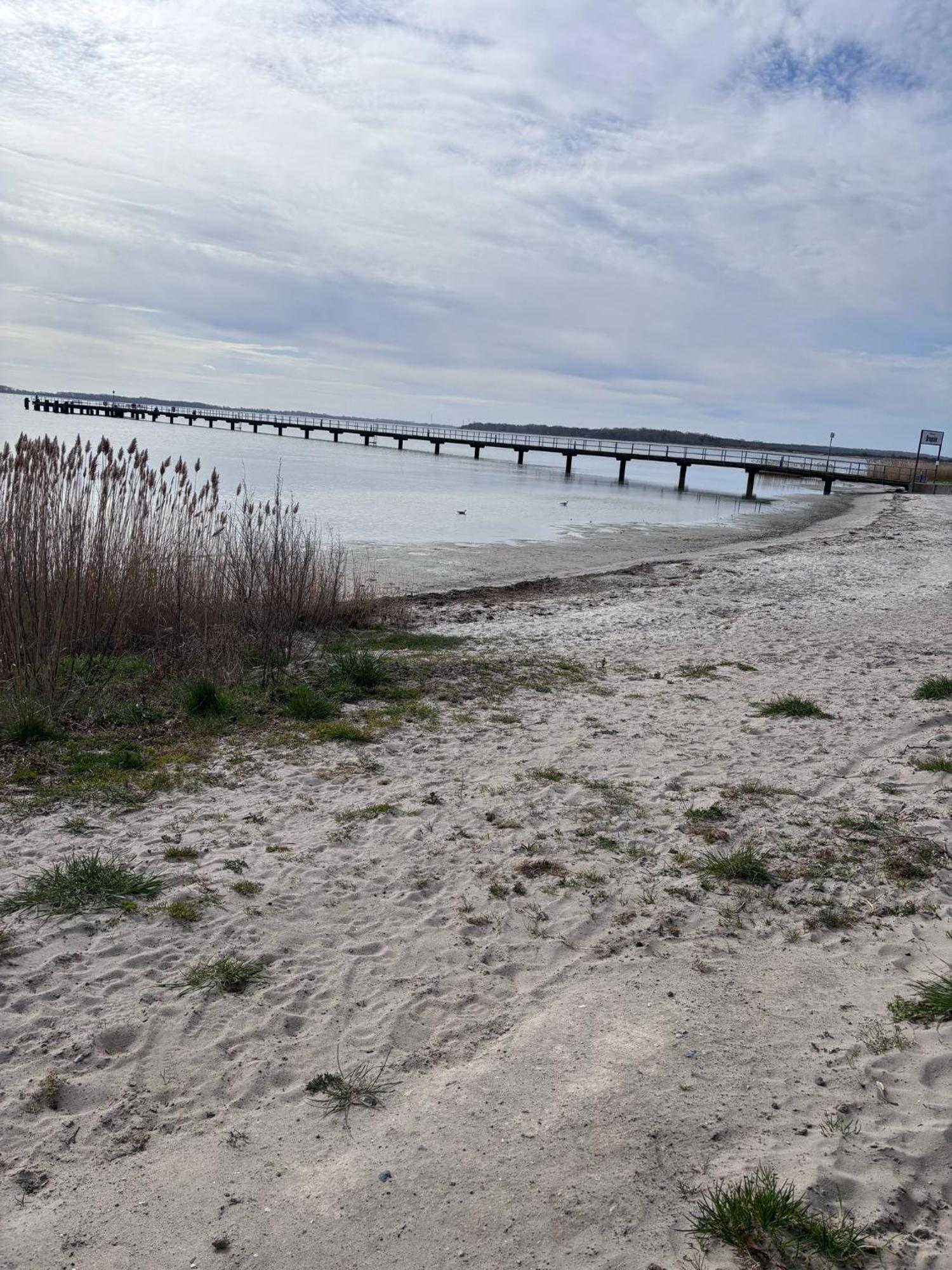 App 8O Grosser Tag Am Meer Mit Wasserblick Dranske Kültér fotó
