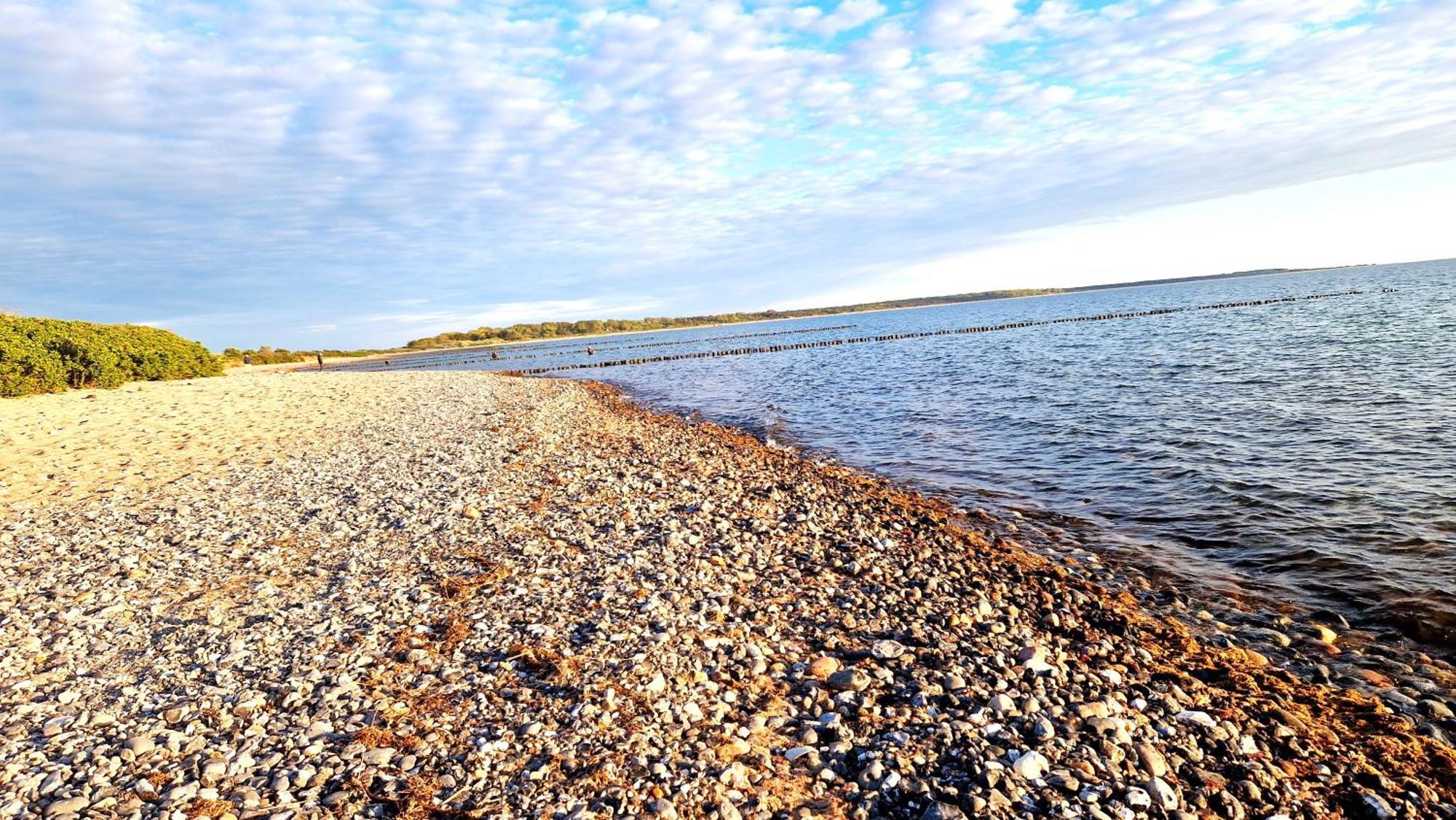 App 8O Grosser Tag Am Meer Mit Wasserblick Dranske Kültér fotó